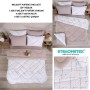 ETE HOMETEX ÇİFT KİŞİLİK WELSOFT UYKU SETİ YANSIMA BEJ 8696474231991